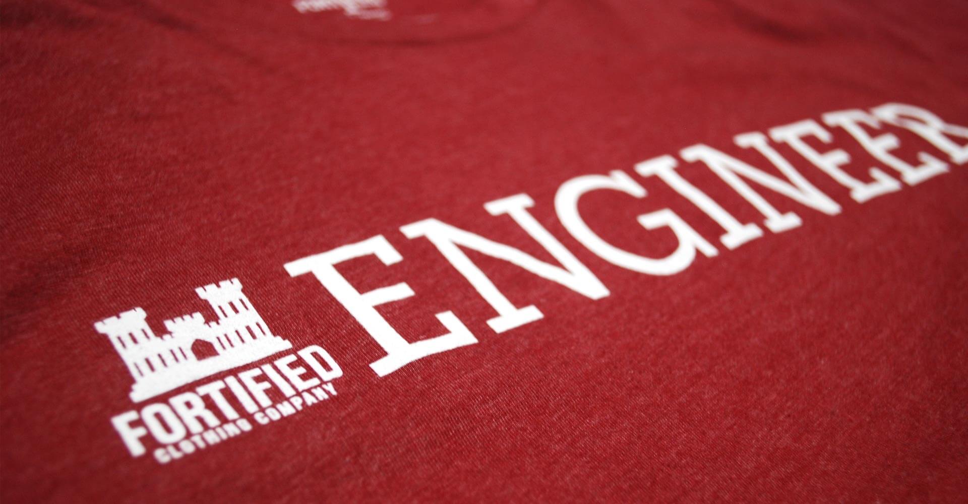 Fortified Clothing Company Brand Engineering Group Tshirt